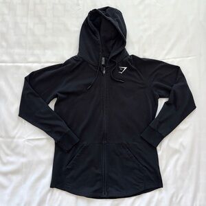 Gymshark Black Ark Full Zip Hoodie Jacket Men’s Size Large